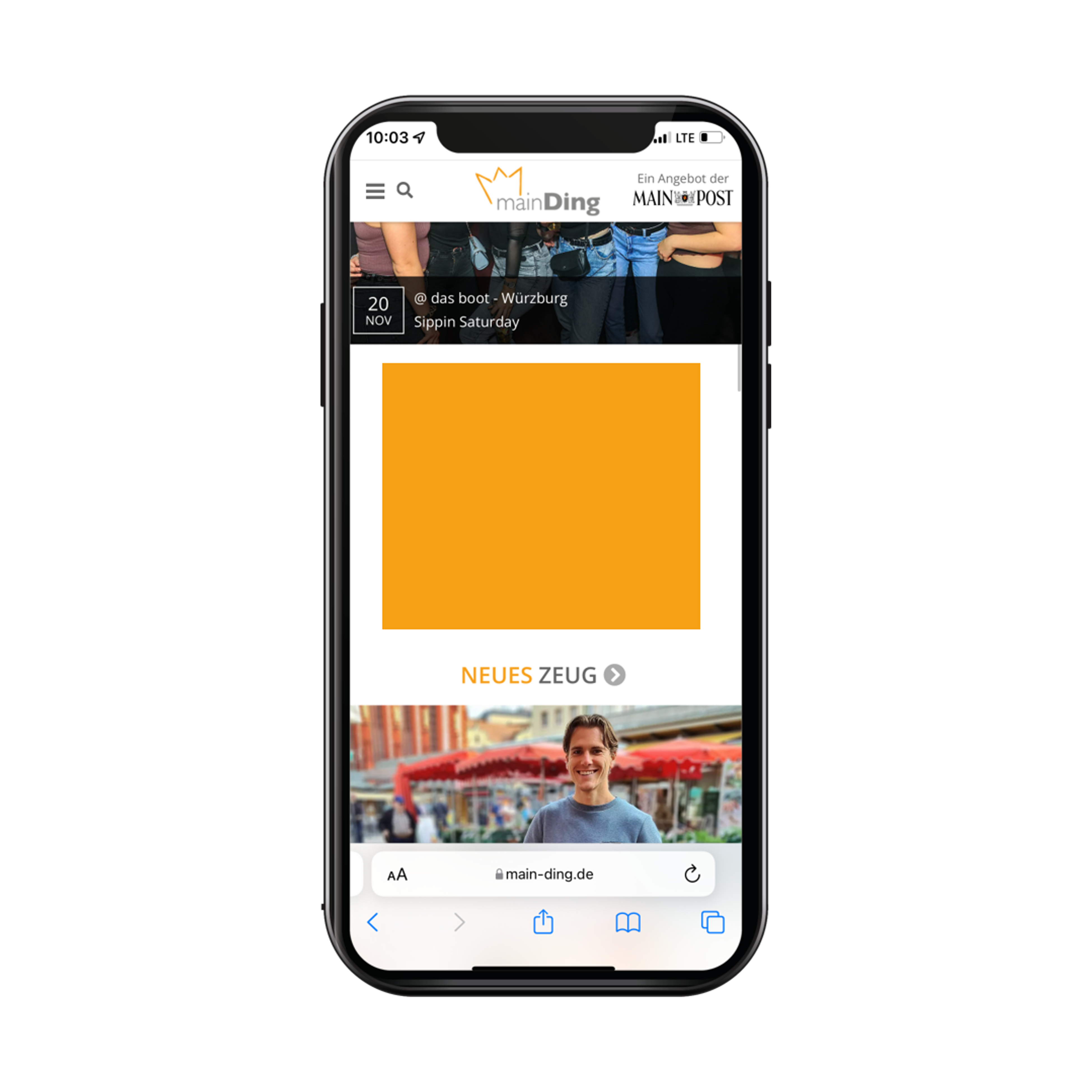 Mobile Content Ad